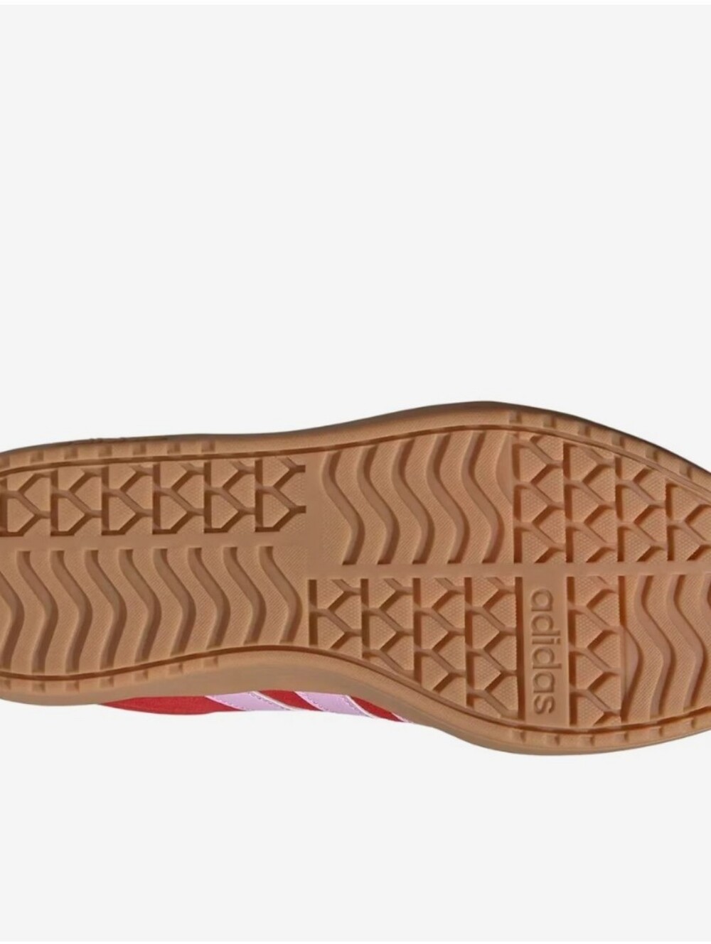adidas 9.5 Women’s Scarlet VL Court Bold with Lilac - Picture 4 of 7